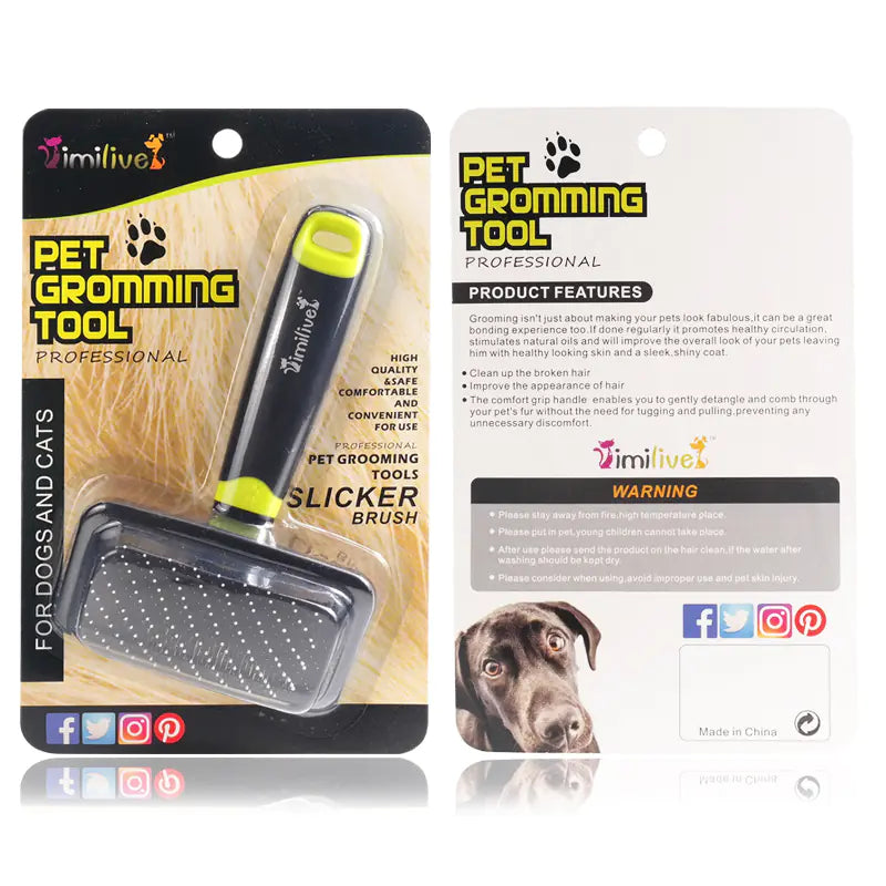 Pet Grooming Comb for Cats and Dogs